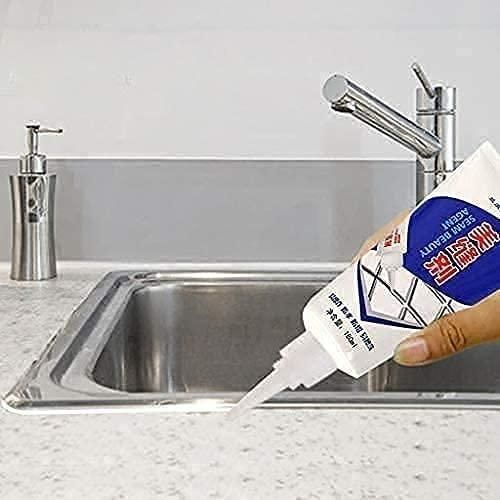 Unity Brand Tiles Gap Filler Waterproof, Gap Sealant, Grout, White Cement Paste Tube, Gap Filler for Walls and Joints, Waterproof Sealant, Tile Gap Filler Tube for Kitchen, Bathroom (180 ML.)