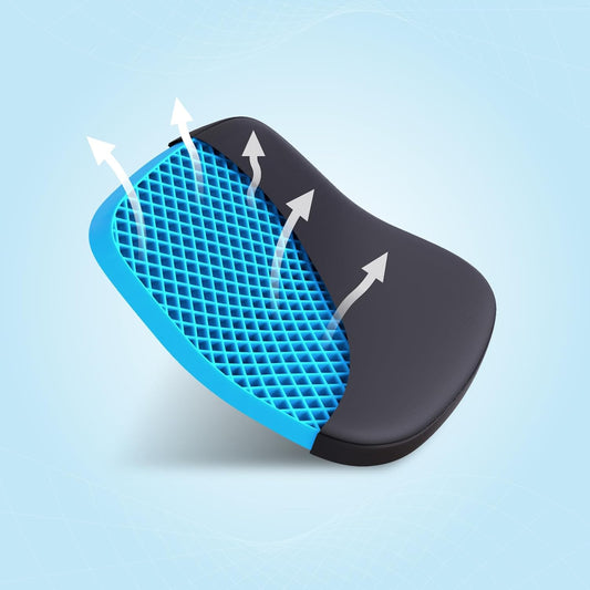 SmartGRID Ortho Pro Seat Cushion – Back Support for Office, Car & Home