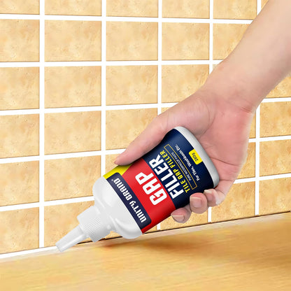 Unity Brand Tiles Gap Filler Waterproof, Gap Sealant, Grout, White Cement Paste Tube, Gap Filler for Walls and Joints, Waterproof Sealant, Tile Gap Filler Tube for Kitchen, Bathroom (180 ML.)